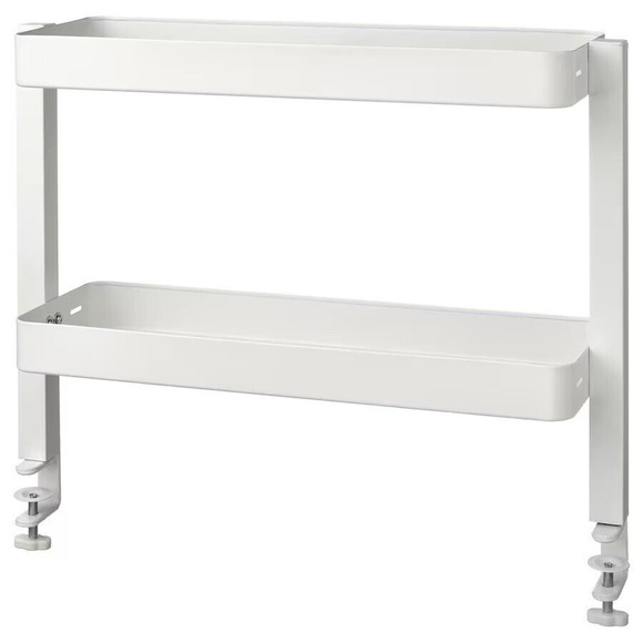 IKEA VATTENKAR Desktop Shelf, White, 19¼”x6” (205.415.68) NEW - Picture 1 of 6